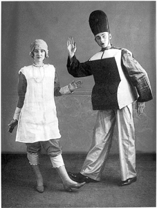 Eric Fraser & Irene Lovett at the Chelsea Arts Club Ball, 1925