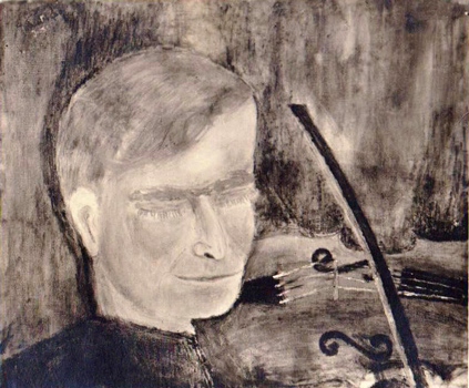 Yehudi Menuhin portrait